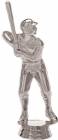 5" Baseball Male Silver Trophy Figure