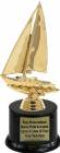8" Sailboat Trophy Kit with Pedestal Base
