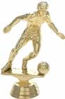 5" Soccer Male Gold Trophy Figure