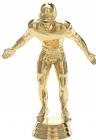 5" Lineman Male Trophy Figure Gold