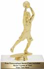 6 1/4" Junior Basketball Male Trophy Kit