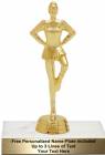 6 1/4" Drill Team Female Trophy Kit