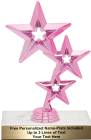 Pink 6 3/4" Star Trophy Kit