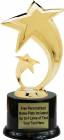 7 1/2" Shooting Star Trophy Kit with Pedestal Base