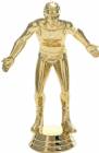 5" Wrestler Male Gold Trophy Figure