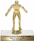 5 3/4" Wrestler Male Trophy Kit