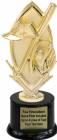 6 3/4" Baseball Trophy Kit with Pedestal Base