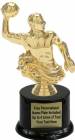 7" Water Polo Male Trophy Kit with Pedestal Base