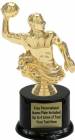 7" Water Polo Male Trophy Kit with Pedestal Base