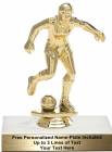 5 3/4" Soccer Female Trophy Kit