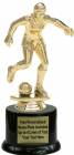 7" Soccer Female Trophy Kit with Pedestal Base