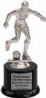 7" Soccer Female Trophy Kit with Pedestal Base