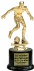 7" Soccer Male Trophy Kit with Pedestal Base