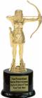 7 1/4" Archer Female Trophy Kit with Pedestal Base