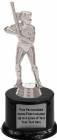 6 3/4" Softball Female Trophy Kit with Pedestal Base