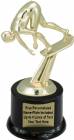 6 1/2" Female Swimming Starting Block Trophy Kit with Pedestal Base