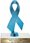 Blue 6 1/2" Awareness Ribbon Trophy Kit