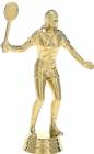 5" Female Badminton Gold Trophy Figure