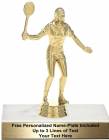 5 3/4" Female Badminton Trophy Kit