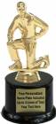 6" Coach Kneeling Trophy Kit with Pedestal Base