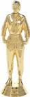 5 1/4" Judo Female Trophy Figure Gold