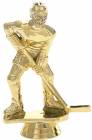 5" Hockey Male Trophy Figure Gold