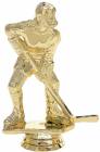 5" Hockey Female Trophy Figure Gold