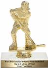 5 3/4" Hockey Female Trophy Kit