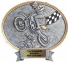 Motorcross - Legend Series Resin Award 8 1/2" x 8"