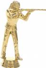 5" Trapshooter Female Gold Trophy Figure