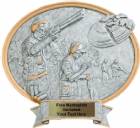 Trapshooter Male - Legend Series Resin Award 8 1/2" x 8"