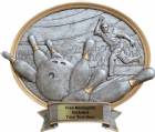 Bowling Male - Legend Series Resin Award 8 1/2" x 8"