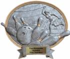 Bowling Female - Legend Series Resin Award 8 1/2" x 8"