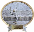 Tennis Male - Legend Series Resin Award 8 1/2" x 8"