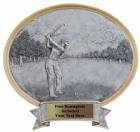 Golf Female - Legend Series Resin Award 8 1/2" x 8"