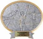 Gymnastics Male - Legend Series Resin Award 8 1/2" x 8"