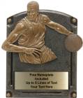 Male Basketball - Legends of Fame Series Resin Plate 5" x 6 1/2"