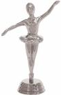 5" Ballerina Silver Trophy Figure