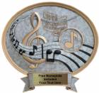 Music - Legend Series Resin Award 6 1/2" x 6"