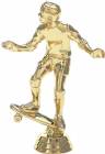 5" Skateboarder Gold Trophy Figure