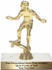 5 3/4" Skateboarder Trophy Kit