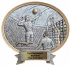 Volleyball Male - Legend Series Resin Award 6 1/2" x 6"