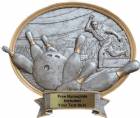 Bowling Male - Legend Series Resin Award 6 1/2" x 6"