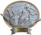 Bowling Female - Legend Series Resin Award 6 1/2" x 6"