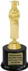 7" Graduate Female Trophy Kit with Pedestal Base