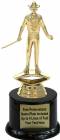 6 1/2" Showman Male Trophy Kit with Pedestal Base