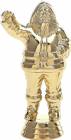 4 1/2" Santa Claus Trophy Figure Gold