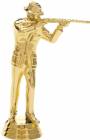 5" Civilian Rifleman Gold Trophy Figure