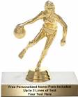 5 1/4" Basketball Action Female Trophy Kit