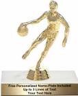 5 1/4" Basketball Action Male Trophy Kit